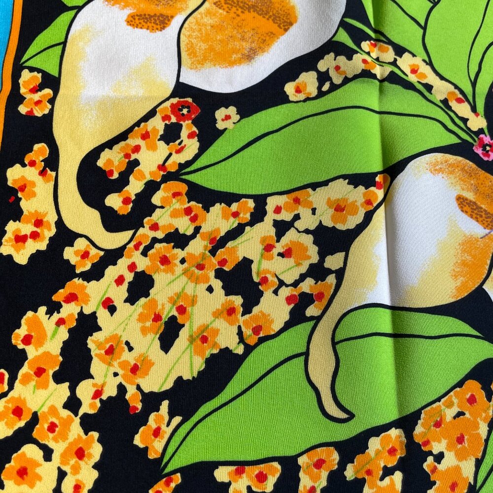 Vintage Christian Dior Silk Scarf - Picture 10 of 15